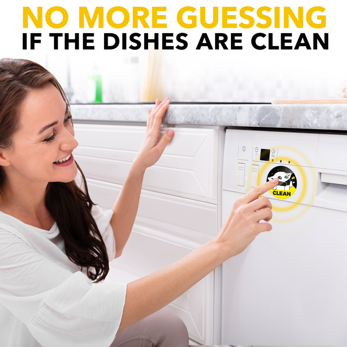 Dishwasher Magnet Clean Dirty Sign - Clean Dirty Magnet for Dishwasher Grogu - Kitchen Dish Washer Magnet
