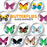 Butterfly Magnets - Fridge Magnets Cute - Funny Refrigerator Magnets - Decorative Magnets for Whiteboard - 12 PCs